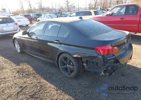 2013 BMW 550 I z USA, uszkodzony, nr VIN WBAFR9C55DDX79631